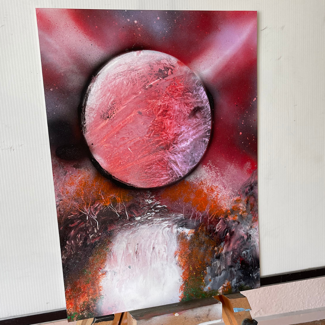 Galaxy 46x97 cm